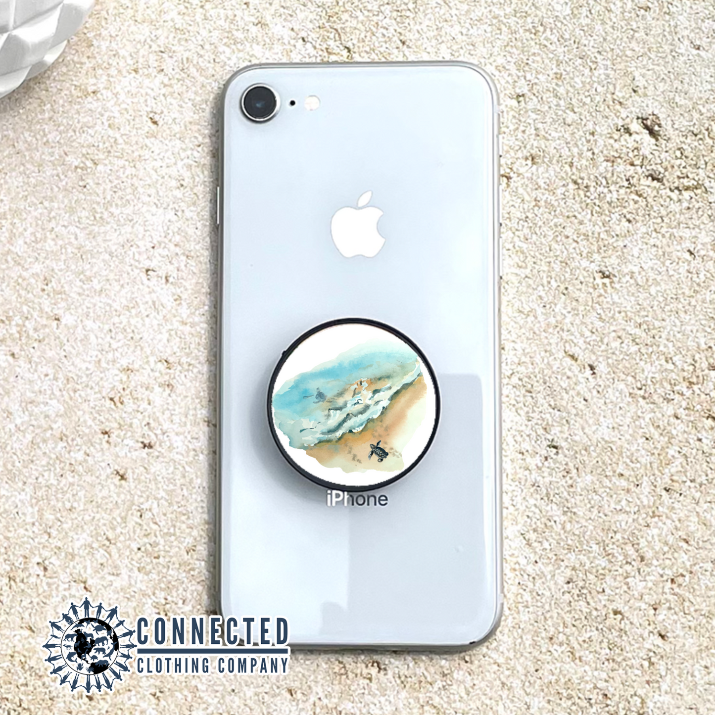 Sea Turtle Hatchling Phone Grip - Connected Clothing Company - 10% of proceeds donated to ocean conservation