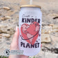 Kinder Planet Glass Can
