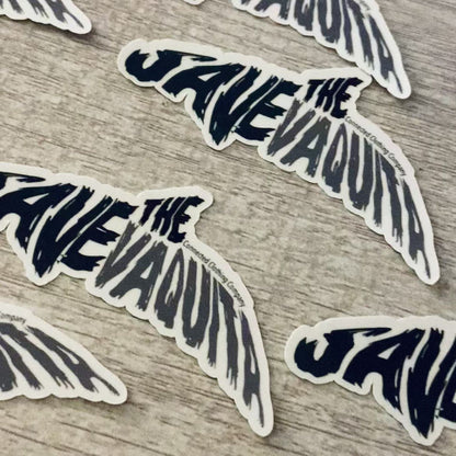 Video of Save The Vaquita Waterproof Sticker - Connected Clothing Company - Ethical & Sustainable Apparel - $1 from every sticker helps save the vaquita population