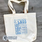 All You Need Is Less Tote - Connected Clothing Company - 10% of proceeds donated to ocean conservation