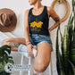 Black Bee The Change Women's Tank - Connected Clothing Company - 10% of profits donated to the Honeybee Conservancy