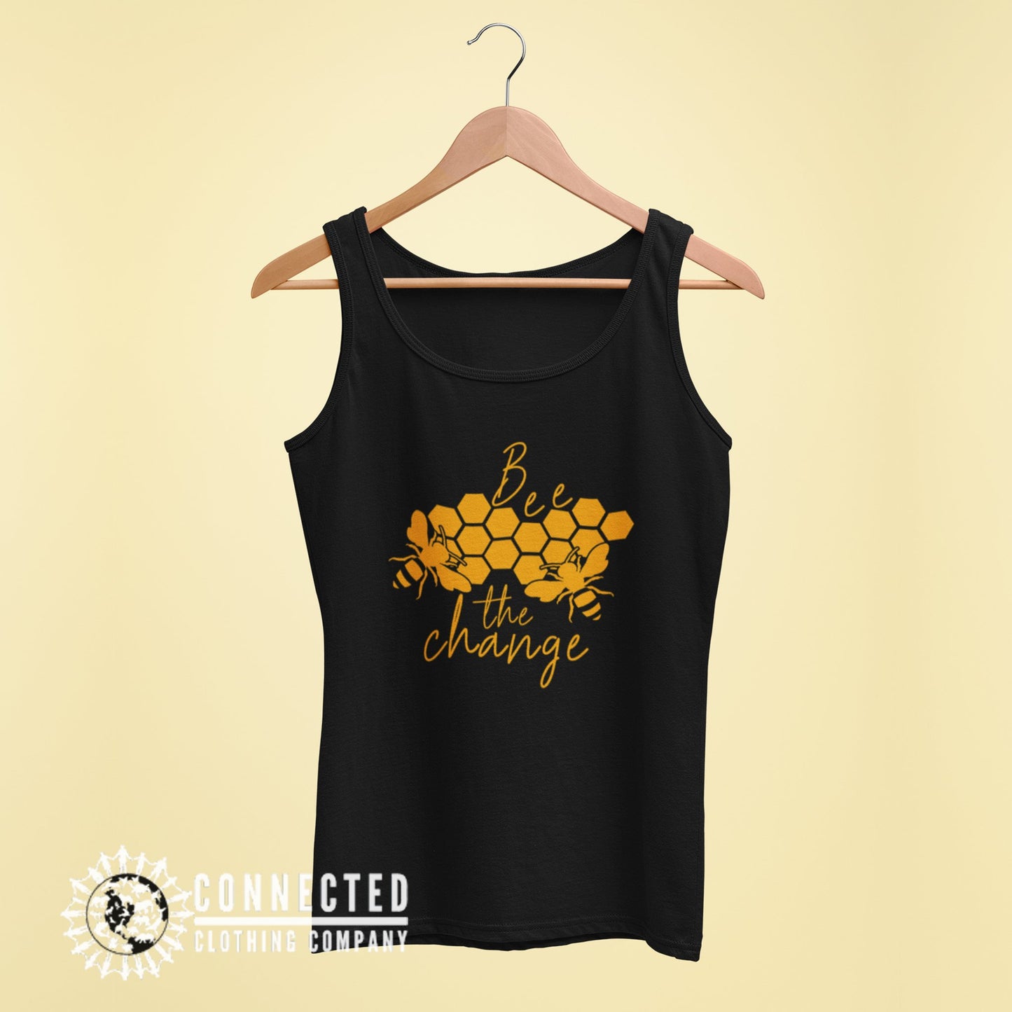 Black Bee The Change Women's Tank - Connected Clothing Company - 10% of profits donated to the Honeybee Conservancy