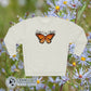 Oatmeal Heather Protect Our Pollinators Crewneck Sweatshirt - Connected Clothing Company - Ethically and Sustainably Made - 10% of profits donated to pollinator and monarch conservation and ocean conservation