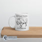 Extinction Is Forever Rhino Classic Mug - Connected Clothing Company - Ethically and Sustainably Made - 10% of profits donated to rhinoceros conservation