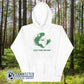 White Love Your Mother Earth Unisex Hoodie - Connected Clothing Company - Ethically and Sustainably Made - 10% donated to the Environmental Defense Fund