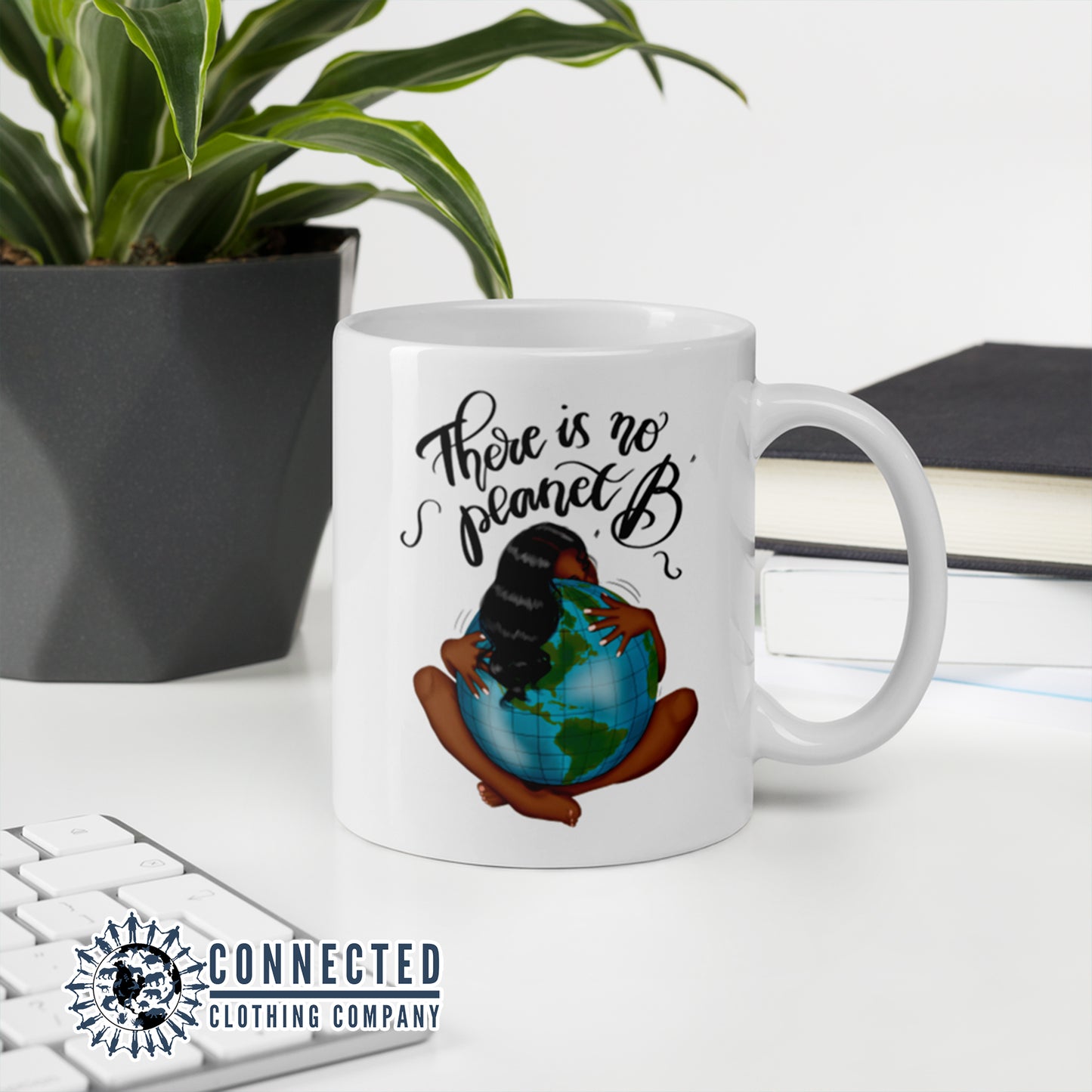No Planet B Classic Mug 11oz - Connected Clothing Company - Ethically and Sustainably Made - 10% donated to Mission Blue ocean conservation