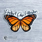 Protect Our Pollinators Sticker - Connected Clothing Company - Ethically and Sustainably Made - 10% of profits donated to pollinator and monarch conservation and ocean conservation