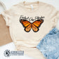 Soft Cream Protect Our Pollinators Short-Sleeve Tee - Connected Clothing Company - Ethically and Sustainably Made - 10% of profits donated to pollinator and monarch conservation and ocean conservation