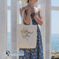 Respect The Locals Whale Shark Tote - Connected Clothing Company - 10% of proceeds donated to ocean conservation