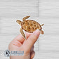 Sea Turtle Watercolor Sticker - Connected Clothing Company - 10% of proceeds donated to ocean conservation