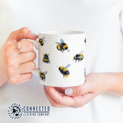 Bumblebee Classic Mug - Connected Clothing Company - Ethically and Sustainably Made - 10% of profits donated to bee conservation