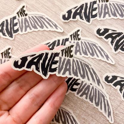 Save The Vaquita Waterproof Sticker - Connected Clothing Company - Ethical & Sustainable Apparel - $1 from every sticker helps save the vaquita population