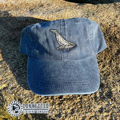 Humpback Whale Embroidered Hat